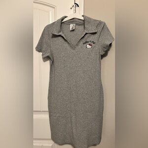 Hello Kitty Cotton Collared Dress